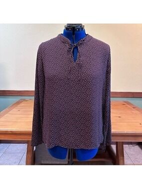 B collection by bobeau long sleeve blouse